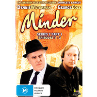 Minder Series 7 Part 1 Episodes 1-3 -DVD Comedy Series Rare Aus Stock 