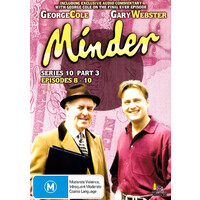 Minder Series 10 Part 3 Episodes 8-10 -DVD Comedy Series Rare Aus Stock 