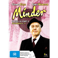 Minder Series 10 Part 2 Episodes 4-7 -DVD Comedy Series Rare Aus Stock 