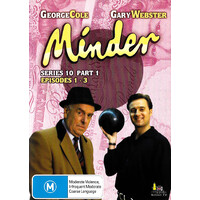 Minder Series 10 Part 1 Episodes 1-3 -Blu-Ray Comedy Series Rare Aus Stock 