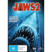 JAWS 2 - Rare DVD Aus Stock Preowned: Excellent Condition