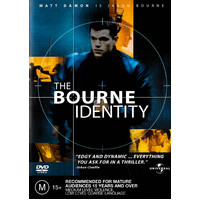 The Bourne Identity - Rare DVD Aus Stock Preowned: Excellent Condition