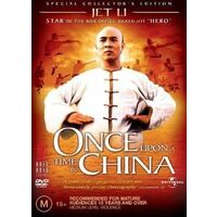 Once Upon A Time In China : Jet Li - Rare DVD Aus Stock Preowned: Excellent Condition