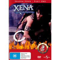 Xena Warrior Princess : Season 4 - Part 1 - Preowned DVD Excellent Condition Series Rare Aus Stock 