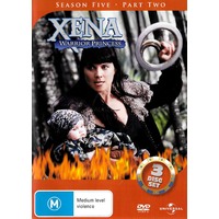 Xena Warrior Princess : Season 5 - Part 2 - Preowned DVD Excellent Condition Series Rare Aus Stock 