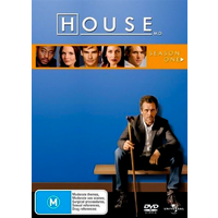 House M.D. Season 1 DVD Preowned: Disc Excellent