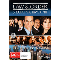 Law & Order Special Victims Unit - Year 3 DVD Preowned: Disc Excellent