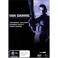 Universal Soldier / Sudden Death / Hard Target Van Damme Icon Collection DVD Preowned: Disc Excellent