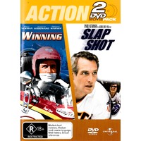 Winning/Slap Shot - Rare DVD Aus Stock Preowned: Excellent Condition