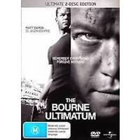 THE BOURNE ULTIMATUM - (MATT DAMON) - Rare DVD Aus Stock Preowned: Excellent Condition