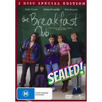 The Breakfast Club Special Edition - Rare DVD Aus Stock Preowned: Excellent Condition