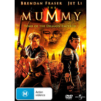 MUMMY - TOMB OF THE DRAGON EMPEROR - Rare DVD Aus Stock Preowned: Excellent Condition