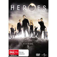 Heroes: Season 3 DVD Preowned: Disc Excellent