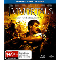 Immortals - Blu-Ray Series Rare Aus Stock Preowned: Excellent Condition