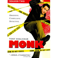 Monk Season 2 - DVD Series Rare Aus Stock Preowned: Excellent Condition