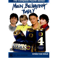 MEN BEHAVING BADLY SERIES 4 -Rare DVD Aus Stock Preowned: Excellent Condition