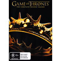 Game of Thrones The Complete Second Season DVD Preowned: Disc Excellent