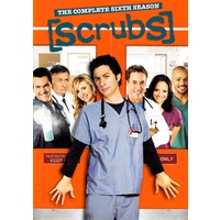 Scrubs - The Complete Sixth Season -DVD Comedy Series Rare Aus Stock 