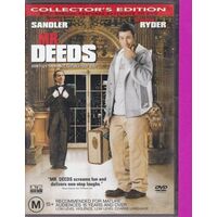 Mr Deeds Adam Sandler Winona Ryder -Rare DVD Aus Stock Comedy Preowned: Excellent Condition