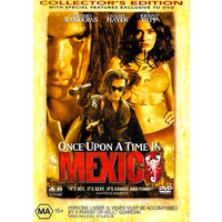 Once Upon A Time In Mexico- Antonio Banderas, Johnny Depp - DVD Preowned: Excellent Condition