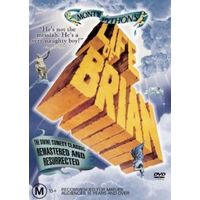 Monty Python's life of Brain -Rare DVD Aus Stock Comedy Preowned: Excellent Condition