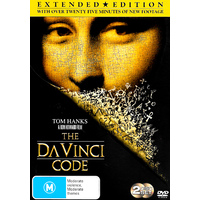 THE DAVINCI CODE - EXTENDED EDITION - Rare DVD Aus Stock Preowned: Excellent Condition