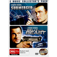 SUBMERGED PLUS BELLY OF THE BEAST: 2 MOVIE COLLECTORS PACK DVD Preowned: Disc Excellent