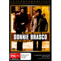 Donnie Brasco Extended Edition DVD Preowned: Disc Excellent