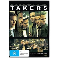 Takers - Rare DVD Aus Stock Preowned: Excellent Condition