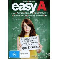 easy A -Rare DVD Aus Stock Comedy Preowned: Excellent Condition