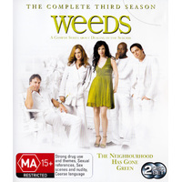 Weeds Season 3 Blu-Ray Preowned: Disc Excellent