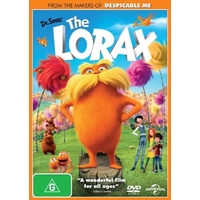 The Lorax -Rare DVD Aus Stock Comedy Preowned: Excellent Condition