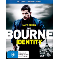 The Bourne Identity Blu-Ray Preowned: Disc Excellent