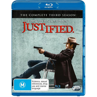 Justified The Complete Third Season Blu-Ray Preowned: Disc Excellent