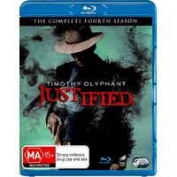 Justified The Complete Fourth Season Blu-Ray Preowned: Disc Excellent