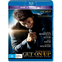 Get On Up The James Brown Story Blu-Ray Preowned: Disc Excellent