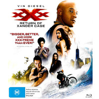 XXX 3 The Return Of Xander Cage Blu-ray - Rare Blu-Ray Aus Stock Preowned: Excellent Condition