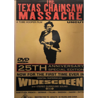 Texas Chainsaw Massacre - Rare DVD Aus Stock Preowned: Excellent Condition