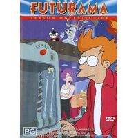 Futurama Season 1 Disc 1 -DVD Comedy Series Rare Aus Stock Preowned: Excellent Condition