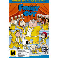 Family Guy Season 4 -Rare Aus Stock Comedy DVD Preowned: Excellent Condition