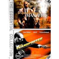 Man On Fire / Transporter Double Pack - Rare DVD Aus Stock Preowned: Excellent Condition