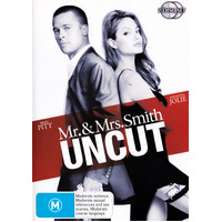 Mr. & Mrs. Smith: Unrated DVD Preowned: Disc Excellent