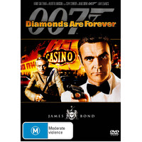 Diamonds Are Forever (007) DTS -Rare Aus Stock Comedy DVD Preowned: Excellent Condition