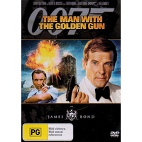 James Bond 007 - The Man With The Golden Gun - Rare Preowned DVD Excellent Condition Aus Stock