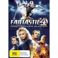 Fantastic Four Rise of the Silver Surfer DVD Preowned: Disc Excellent