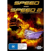 Speed / Speed 2 - 2 Of The Best 2 Disc Set - Rare DVD Aus Stock Preowned: Excellent Condition