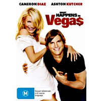 What Happens in Vegas -Rare DVD Aus Stock Comedy Preowned: Excellent Condition