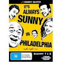 Its Always Sunny In Philadelphia Season 1-2 DVD Preowned: Disc Excellent