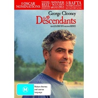 The Descendants - Rare DVD Aus Stock Preowned: Excellent Condition