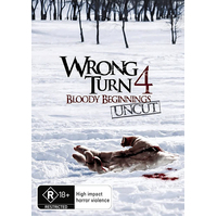 Wrong Turn 4 Bloody Beginnings (Uncut) DVD Preowned: Disc Excellent